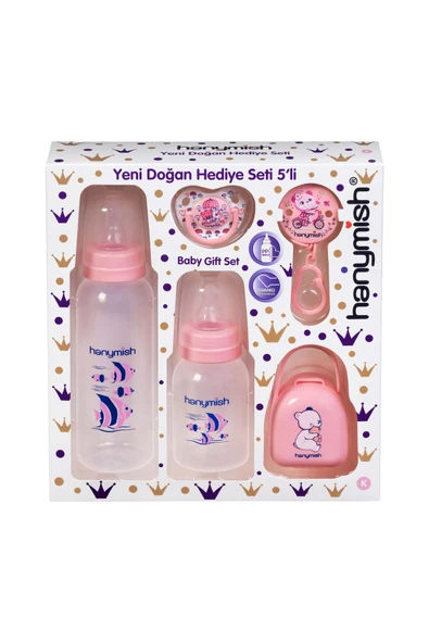 HANYMİSH Bebek Hediye Set 5'li