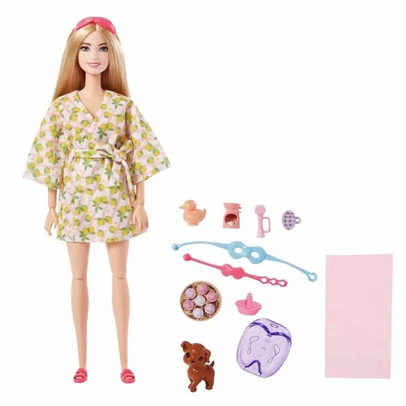 Barbie'nin Spa Günü Bebekleri Sarışın - 2