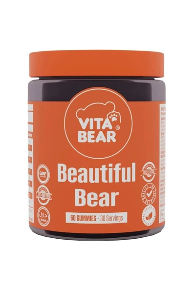 VİTA BEAR Beautiful Bear Vitamin 60 Gummies