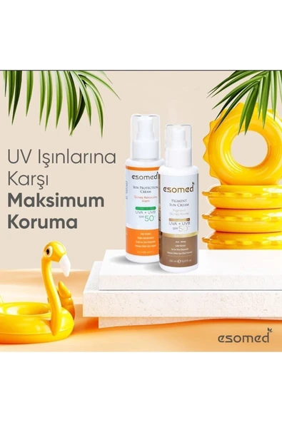 ESOMED Yüksek Koruyucu Nemlendirici Spf50 Uva Uvb Leke Bırakmayan Güneş Kremi 100 ml - 6