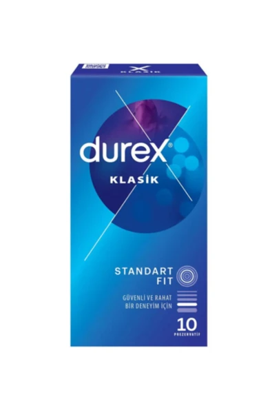 DUREX Klasik Standart Fit 10'lu