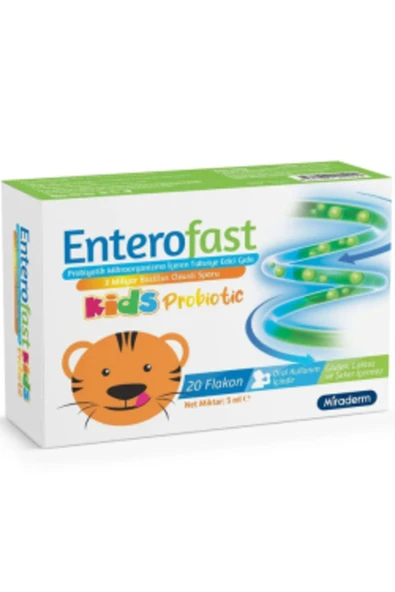 NOVAFACE Std Enterofast Kids Probiotic 20 Flakon