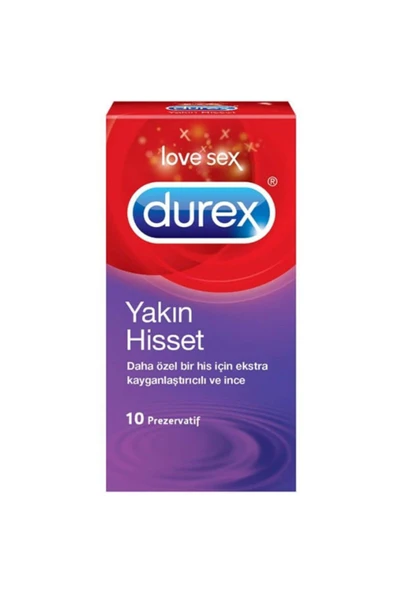 DUREX Yakın Hisset 10 Adet Prezervatf