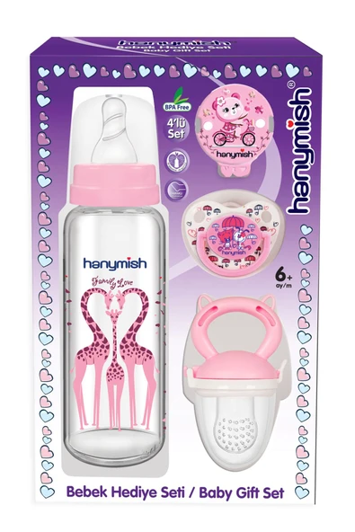 HANYMİSH Yeni Doğan 4'lü Hediye Seti