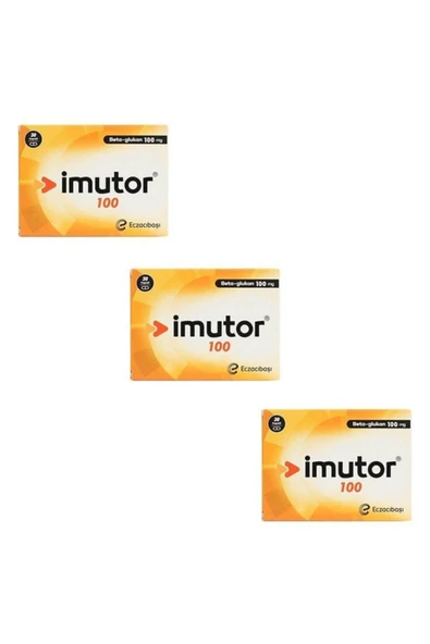 ECZACIBAŞI İmutor 100mg 30 Kapsül 3 Adet Skt 2023