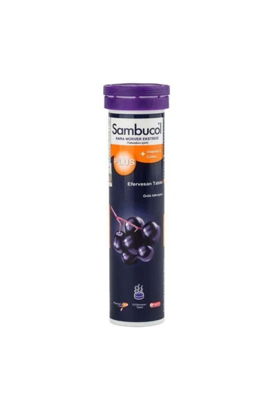 SAMBUCOL Plus Efervesan 15 Tablet - 1