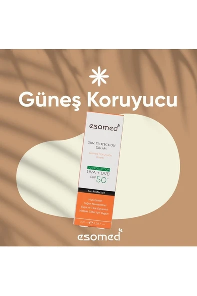 ESOMED Yüksek Koruyucu Nemlendirici Spf50 Uva Uvb Leke Bırakmayan Güneş Kremi 100 ml - 4