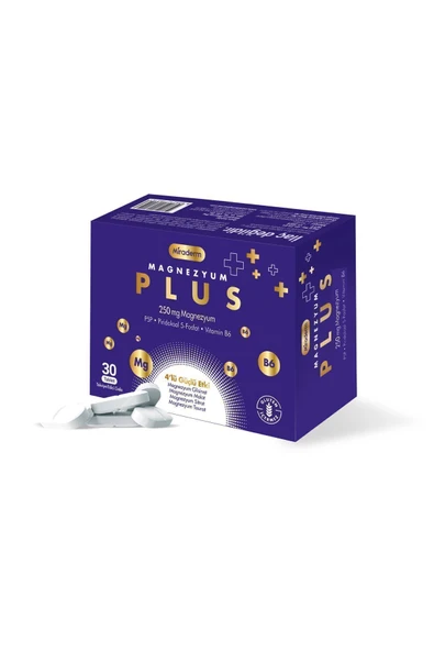 MİRADERM MİRADERM MAGNEZYUM PLUS 30 TB