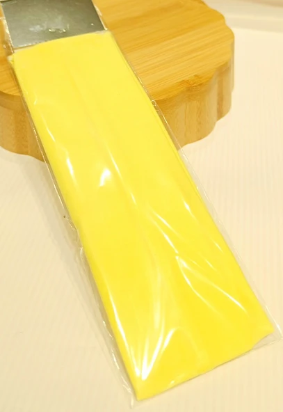 Monalisa Home Sarı Lüks Sportif Elastik Saç Bandana ürün görseli 1