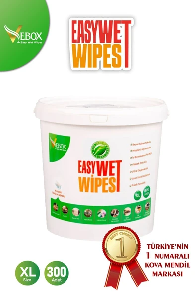 Vebox Easy Wet Wipes Beyaz Sabun - 2