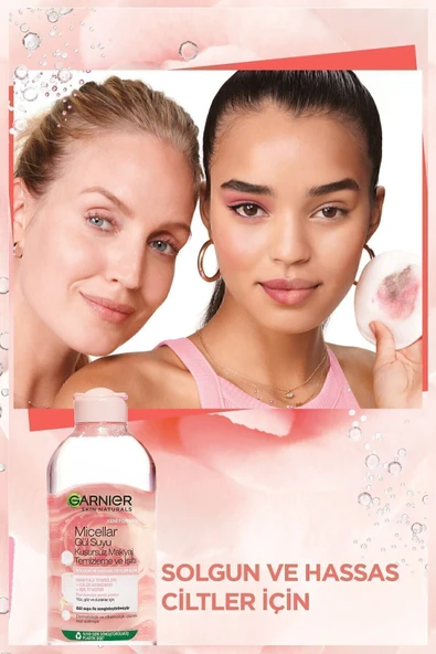 Micellar Gül Suyu Kusursuz Makyaj Temizleme & Işıltı 400ml - 3