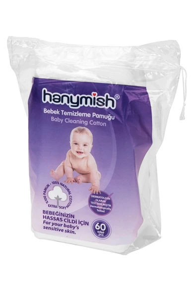HANYMİSH Bebek Temizleme Pamuğu - 2