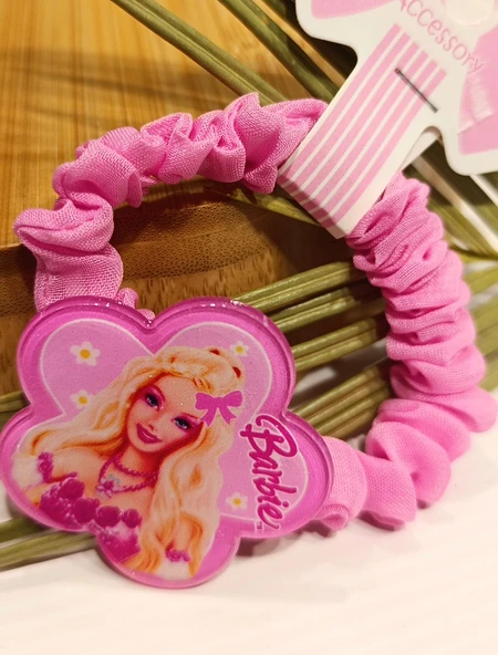 Monalisa Home Lüks Barbie Figürlü Tül Lastik Toka ürün görseli