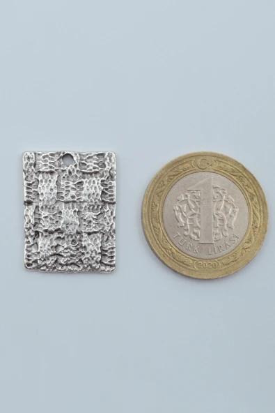 Trend Gümüş Kaplama Örme Zincir Kolye - Resim 4