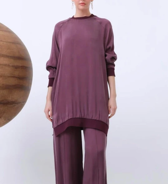 25Y10665 SWEAT BATİK DESEN - 4