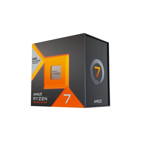 AMD Ryzen 7 7800X3D 5.00 Ghz 8 Çekirdek 104MB AM5 5nm İşlemci