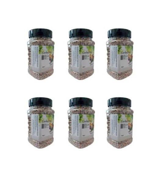 Gardenmix Platin Grit Kuş Kumu 400 gr x 6 Adet