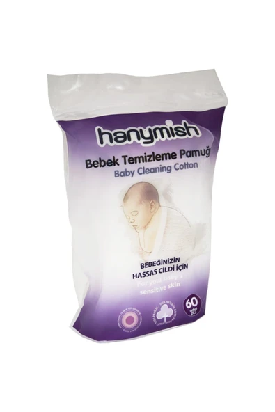 HANYMİSH Bebek Temizleme Pamuğu