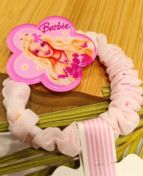 Monalisa Home Lüks Barbie Figürlü Tül Lastik Toka ürün görseli