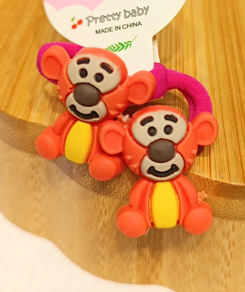 Monalisa Home İkili Lüks Gösterişli Figürlü Küçük Lastik Toka ürün görseli