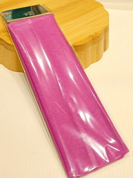 Monalisa Home Mor Lüks Sportif Elastik Saç Bandana ürün görseli 1