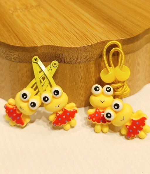 Monalisa Home İkili Lüks Figürlü Küçük Lastik Ve Çıtçıt  Toka ürün görseli