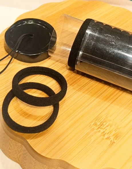 Monalisa Home Siyah Lüks Çoklu Lastik Toka ürün görseli