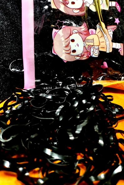 Monalisa Home Lüks Çoklu Çantalı Küçük Örgü Lastik Toka ürün görseli