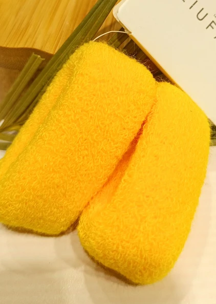 Monalisa Home Sarı İkili Lüks Gösterişli Sportif Topuz Toka ürün görseli