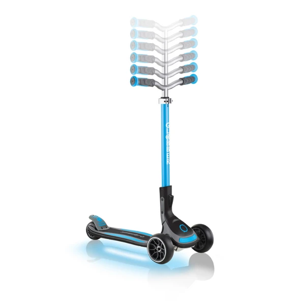 Globber Ultimum Işıklı Scooter - Mavi - 4