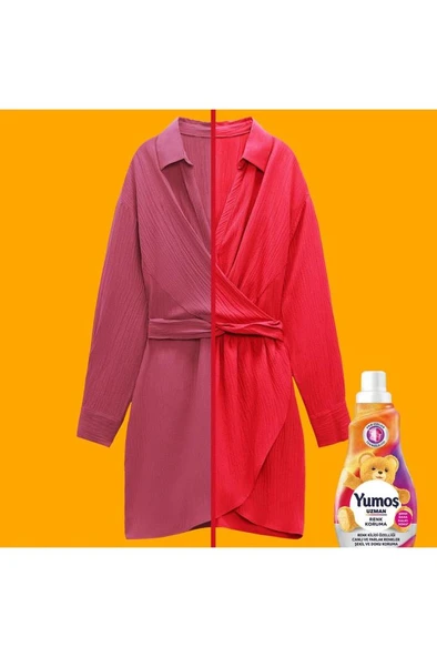 Yumoş Uzman Renk Koruma Çamaşır Yumuşatıcısı 1200 ML - 6