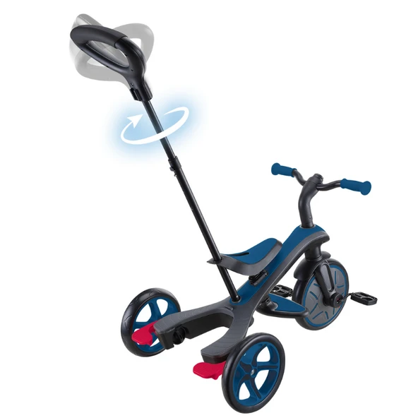Globber Explorer 4in1 Trike Bisiklet - Kraliyet Mavisi - 4