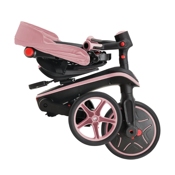 Globber Explorer 4in1 Katlanabilir Bisiklet - Koyu Pastel Pembe - 7