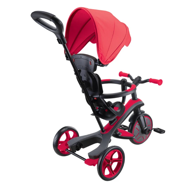 Globber Explorer 4in1 Trike Bisiklet - Kırmızı - 3