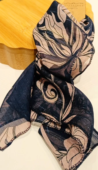 Monalisa Home Lüks Renkli Gösterişli Saç Flar Bandana
