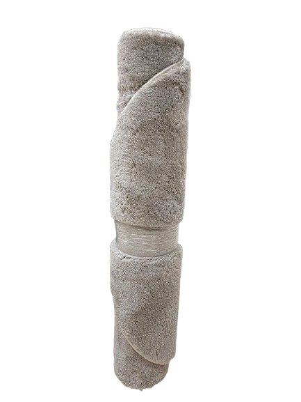 Makinede Yıkanabilir Peluş Halı Seccade Namazlık Kahverengi - 3