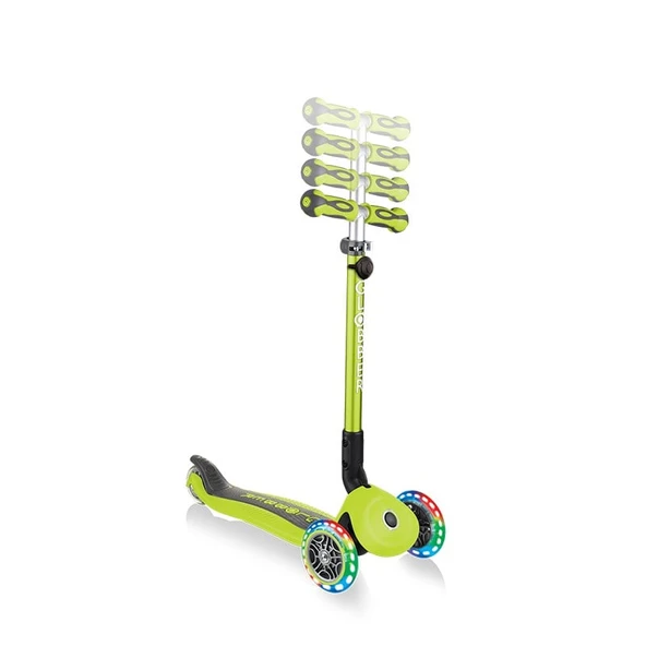 Globber Go Up Deluxe Işıklı Scooter - Yeşil - 5