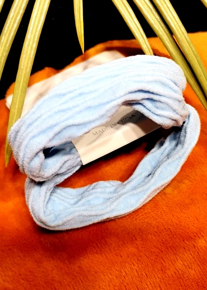 Monalisa Home Mavi Lüks Figürlü İkili Lastik Toka ürün görseli