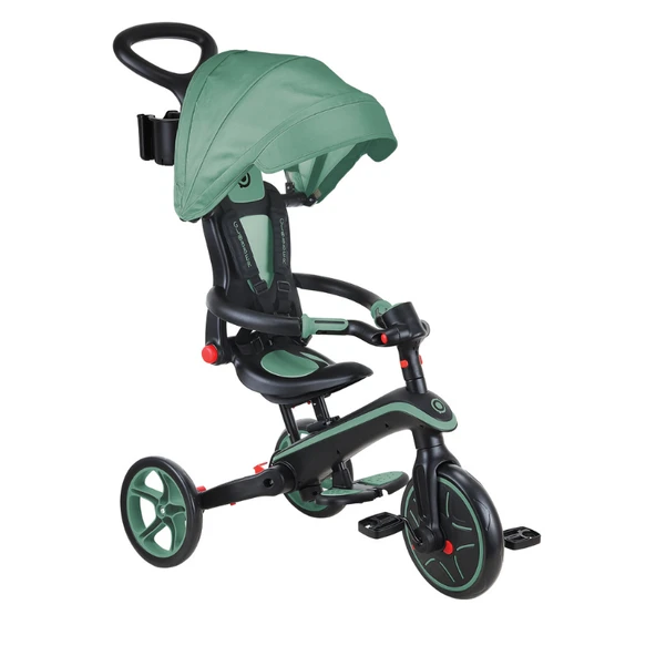 Globber Explorer 4in1 Katlanabilir Bisiklet - Zeytin Yeşili - 2