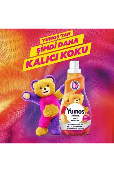 Yumoş Uzman Renk Koruma Çamaşır Yumuşatıcısı 1200 ML - 4