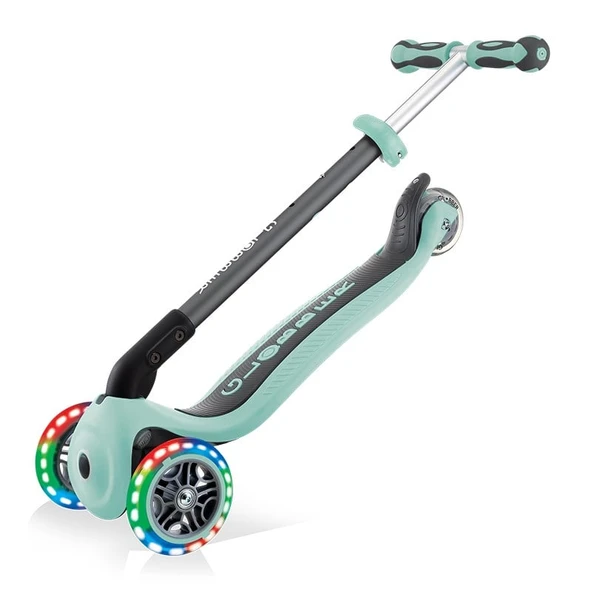 Globber Go Up Deluxe Işıklı Scooter - Mint Yeşili - 7