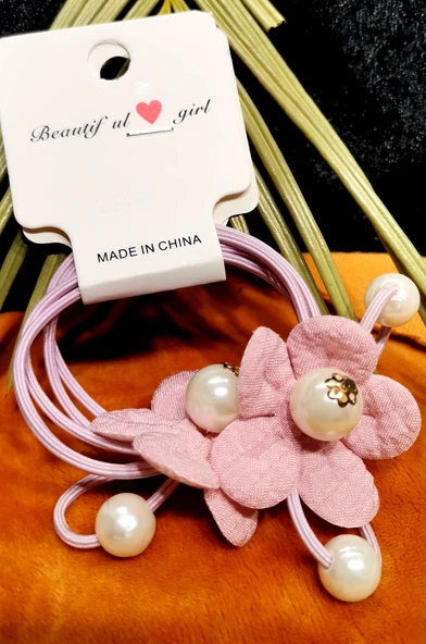 Monalisa Home Lüks Figürlü İkili Renkli Lastik Toka ürün görseli