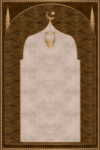 Seccade Diz Ağrıtmayan Yumuşak Halı Seccade ve Namazlık - Resim 2