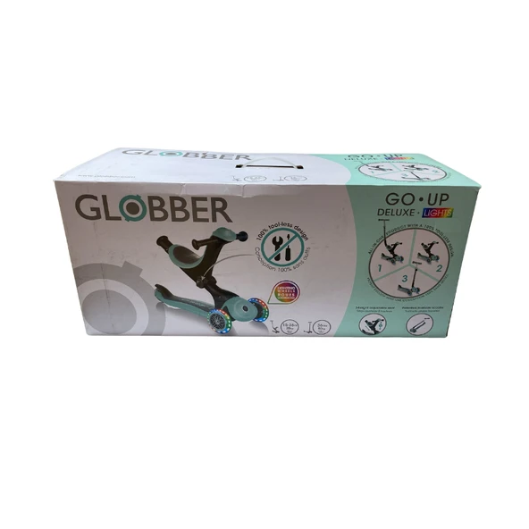 Globber Go Up Deluxe Işıklı Scooter - Mint Yeşili - 9