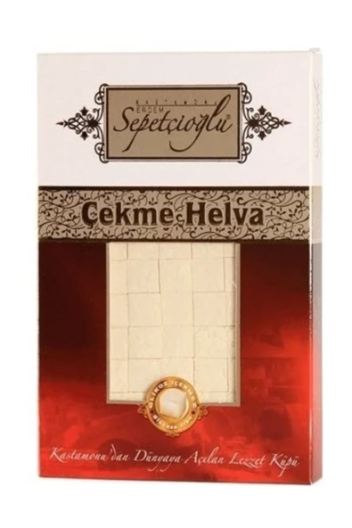 SEPETCİOĞLU 280 GR SADE KÜÇ.DİL.  ÇEK. HELVA