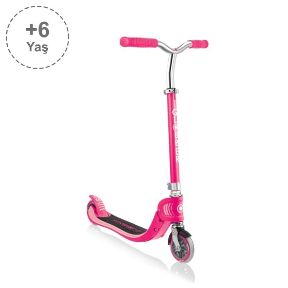 Globber Flow 125 Katlanabilir Scooter - Fuşya
