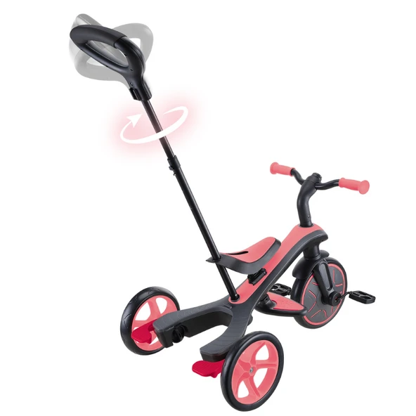 Globber Explorer 4in1 Trike Bisiklet - Pembe - 5