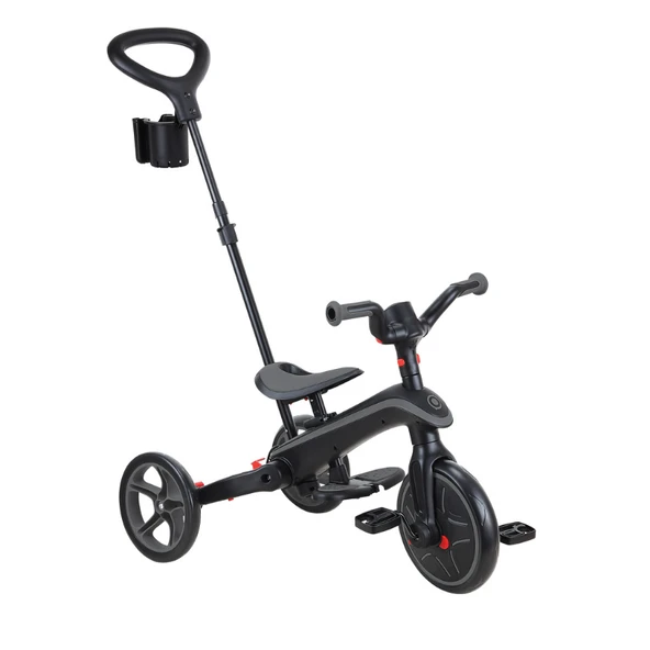 Globber Explorer 4in1 Katlanabilir Bisiklet - Siyah/Gri - 3