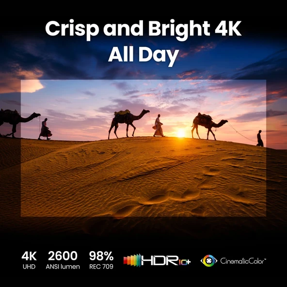 Benq GP520 2600 Lümen 4K Lazer Android Projeksiyon - 2