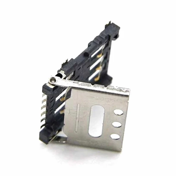 Nano Sim Kart Soket  Micro 6 Pin Açılabilir Kilitli Kapak Gsm Akıllı Saat Apple iPhone Cep Telefonu iPad GPS Navigasyon - 7